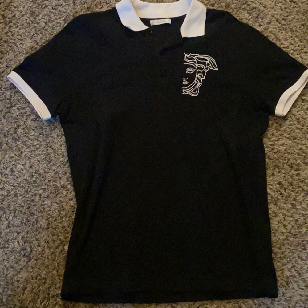 Fitted size L Versace collection shirt